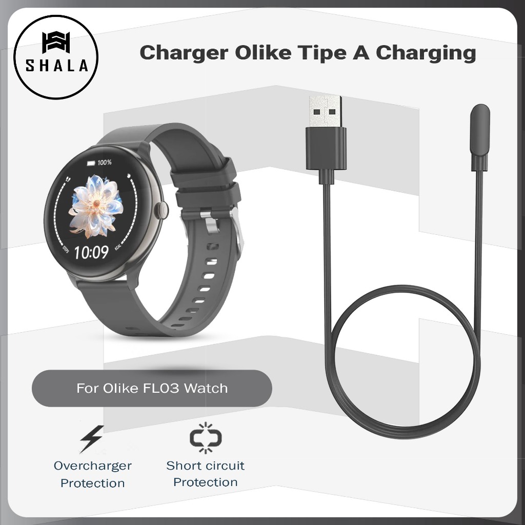 Kabel Charger Olike FW03 Smartwatch Tipe A Charging