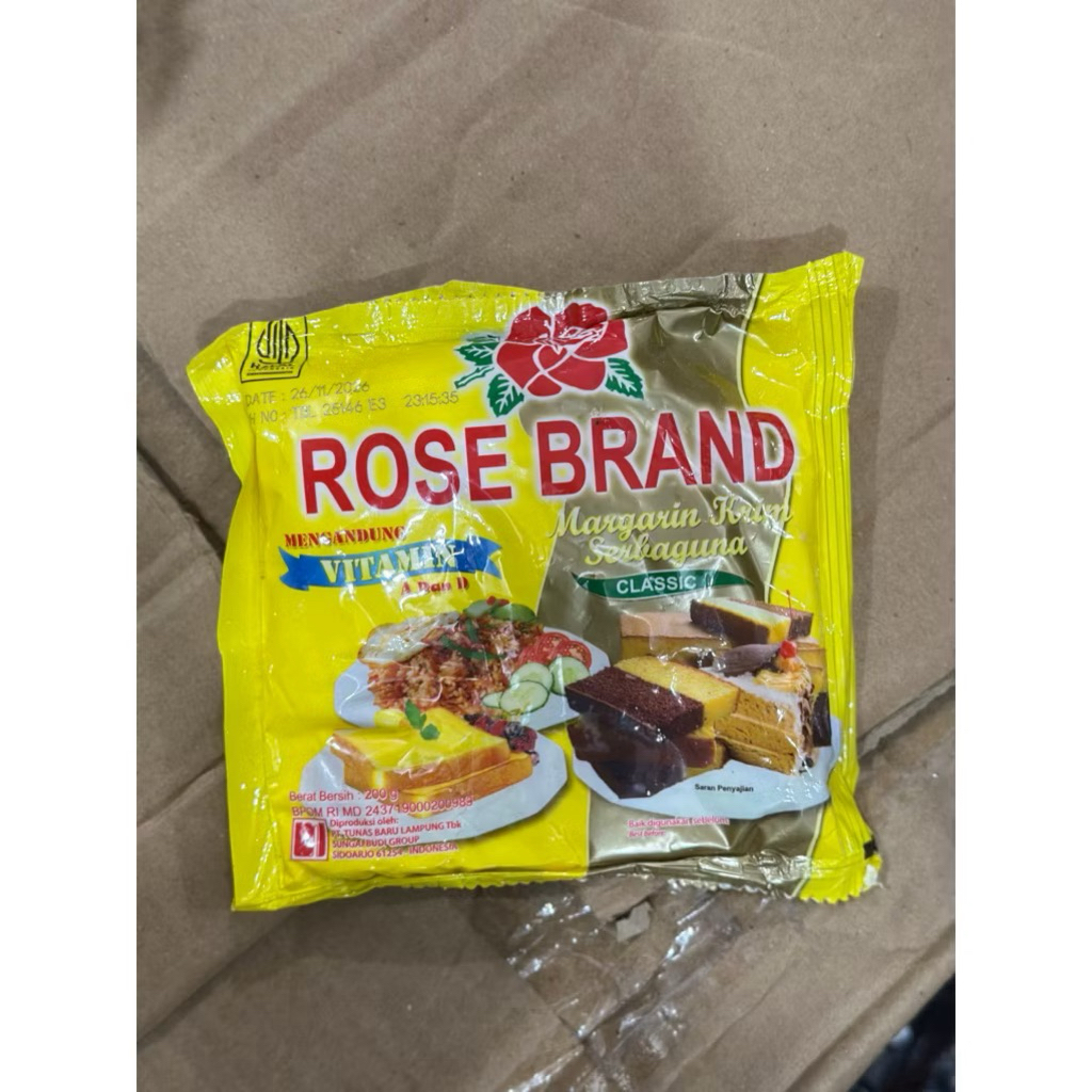 margarin rose brand, mentega rose brand, margarin krim cocok untuk aneka olahan makanan