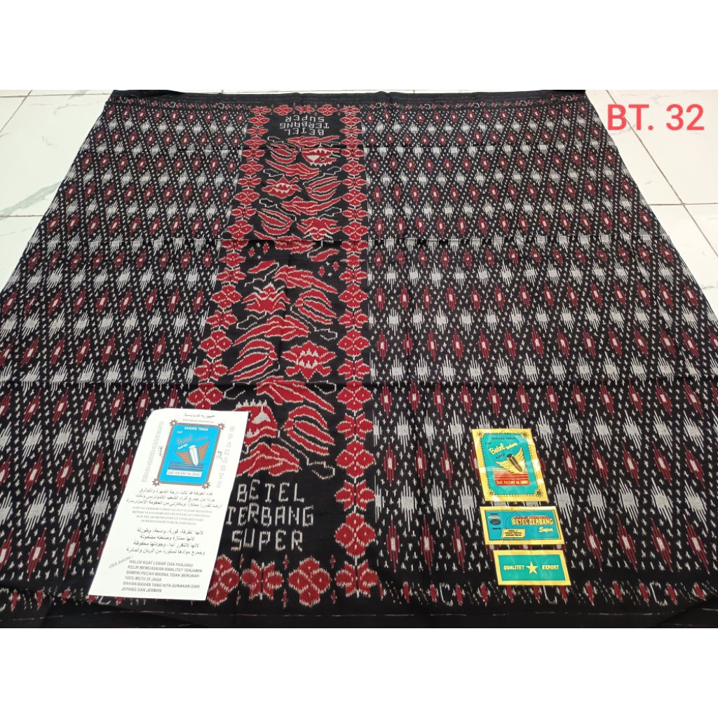 *Sarung Goyor**Merek Betel Terbang*Jahit tengah**Bahan halus dan lembut**Original*