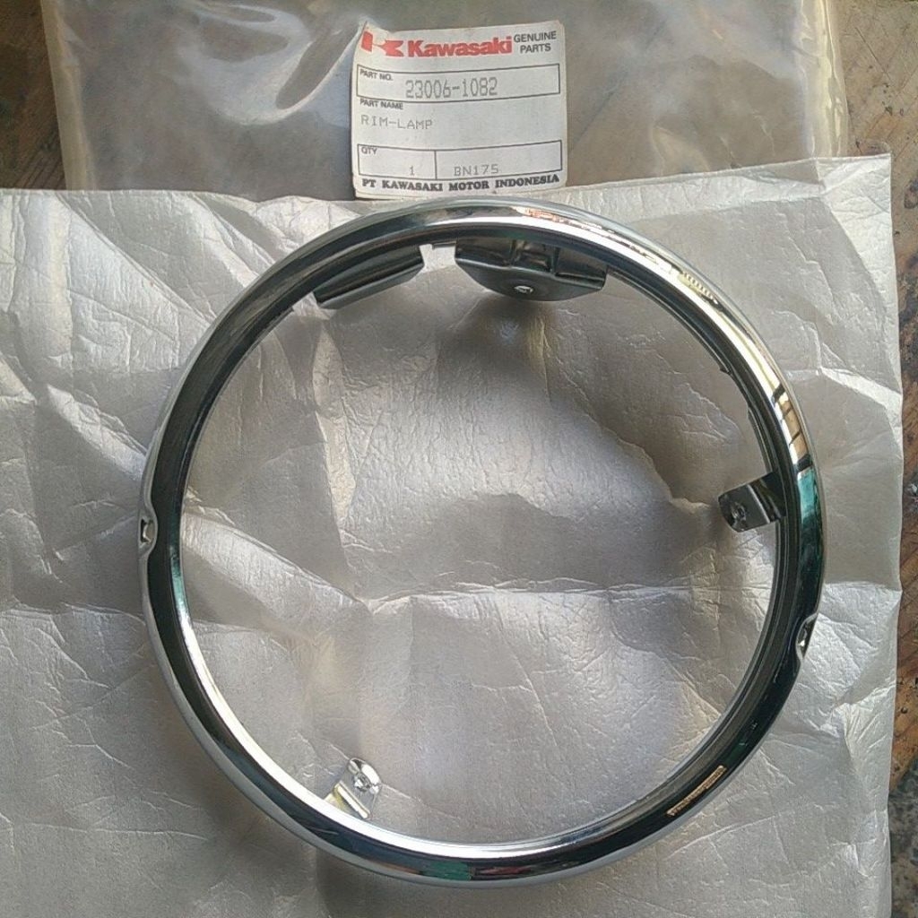 ring headlamp kawasaki w175 original kawasaki