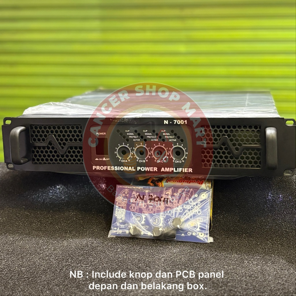 box power amplifier N7001 4ch
