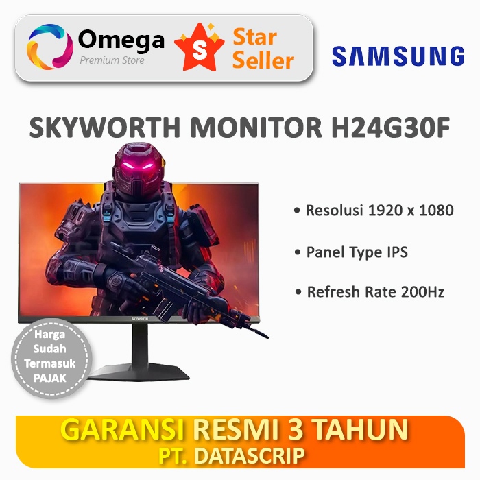 Monitor Skyworth H24G30F 24" IPS FHD 200Hz