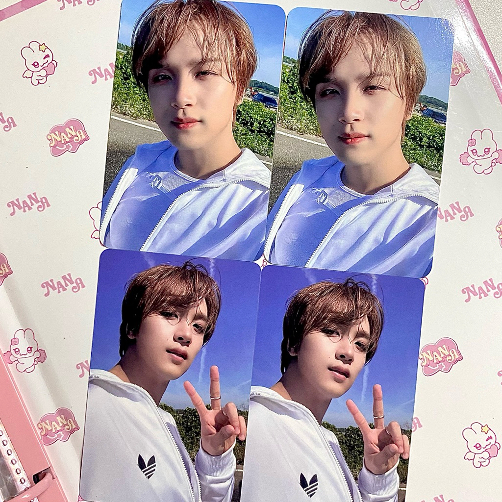 Photocard Haechan NCT Dream Adidas Silau POB Benefit DMM Dear My Muse & KMStation Dreamini Ver. Drea
