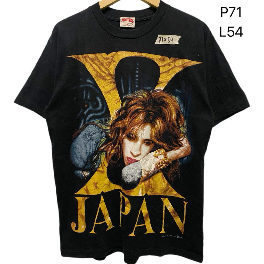 kaos band tee vintage 90s x japan