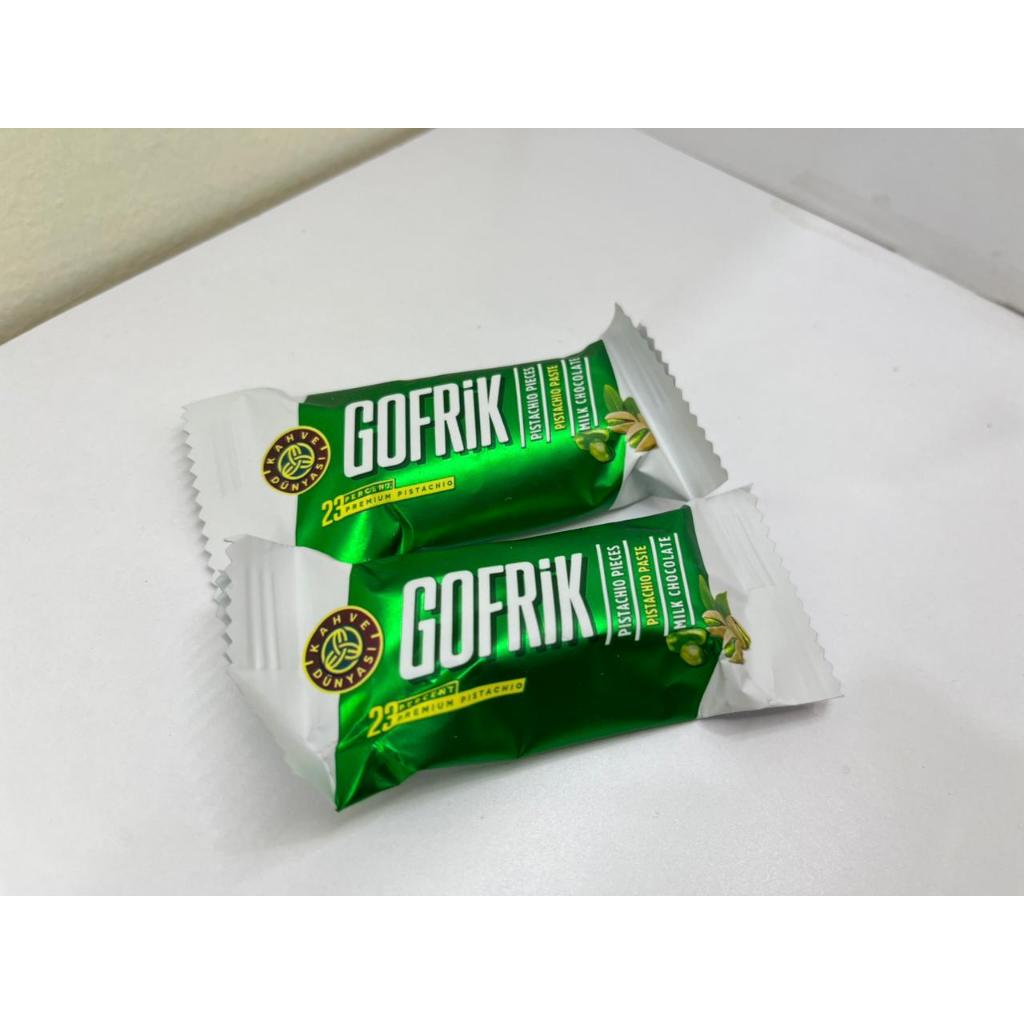 coklat gofrik pistachio