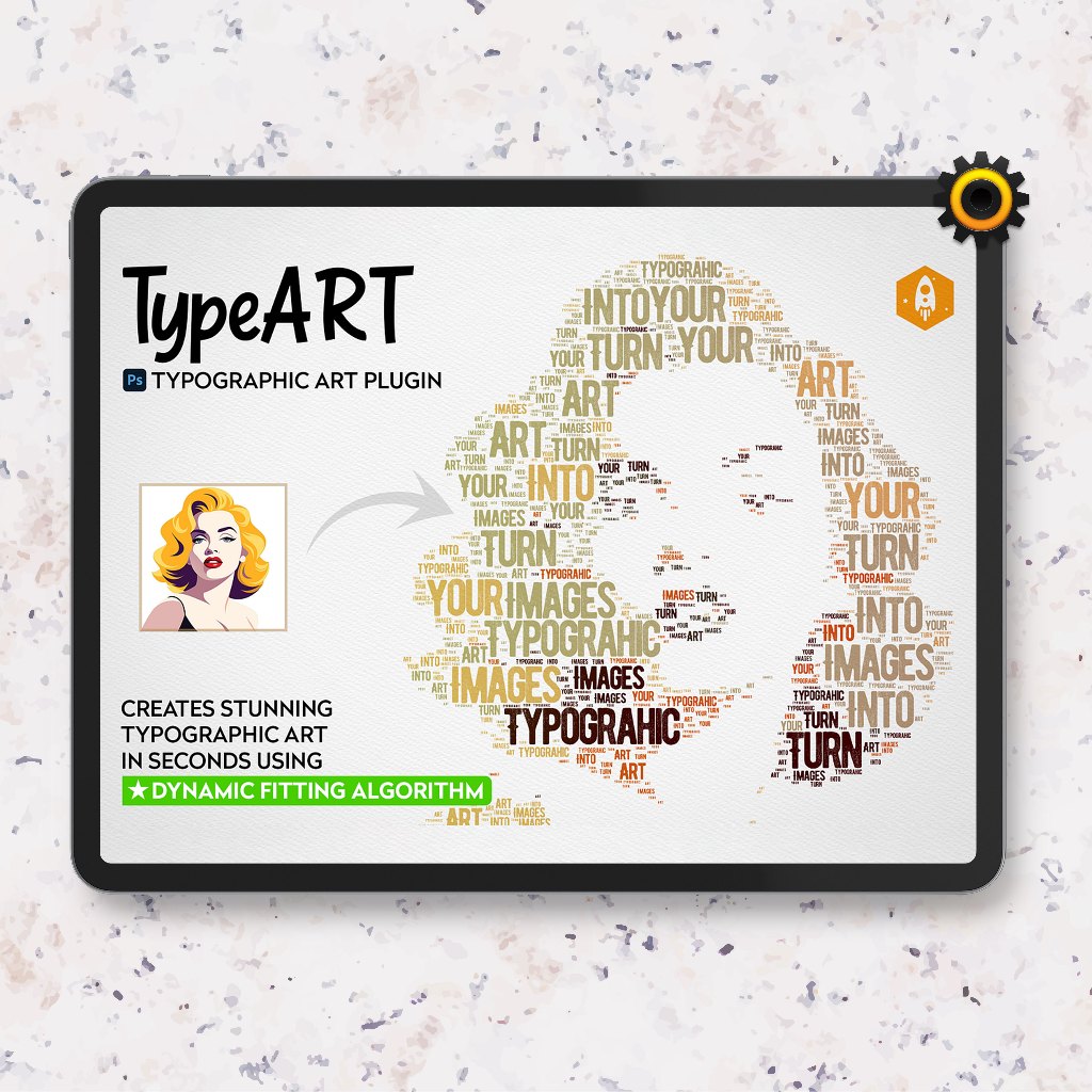 Photoshop Plugin - TypeArt