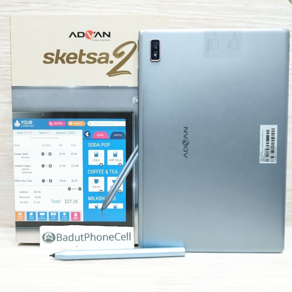 ADVAN SKETSA 2 4G 4/64GB SECOND FULLSET