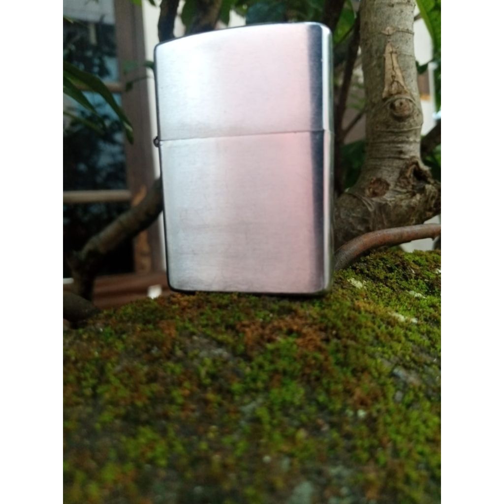 original Zippo brushed chrome Romawi 1992