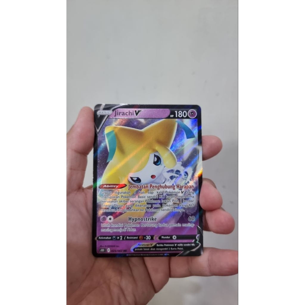 Jirachi V Koleksi Kartu Pokemon Spesial Rare