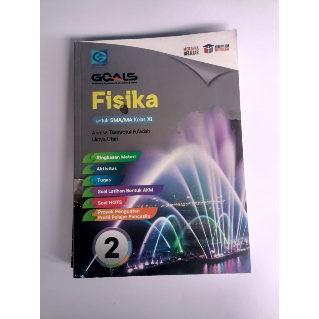 buku goals fisika kelas 11 SMA penerbit grafindo kurikulum merdeka