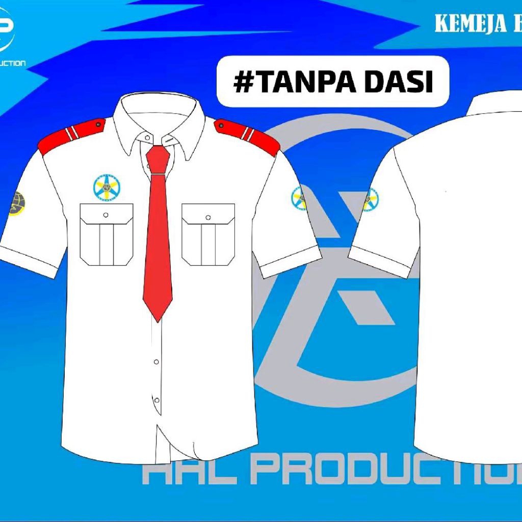 KEMEJA ABDIYASA BORDIR BEBAS CUSTOM(FREE DESAIN)