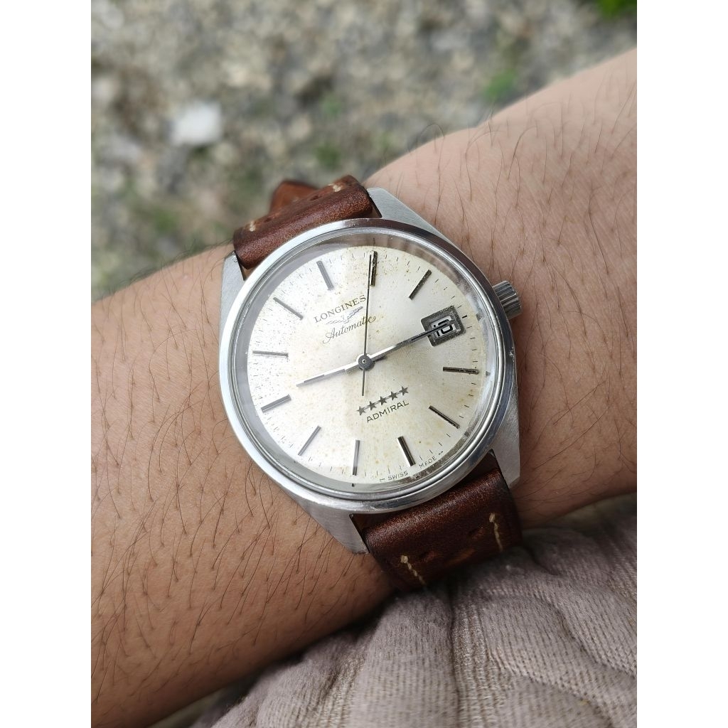 Vintage Watch Longines Admiral Five Stars 1968s Ref. 8336 Automatic Cal. 633 Dress / Classy / Presti
