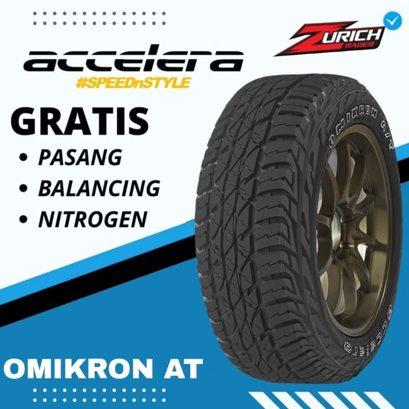 Ban Mobil 265 65 R18 Merek Accelera Omikron At Ukuran 265/65 R18 All Terain