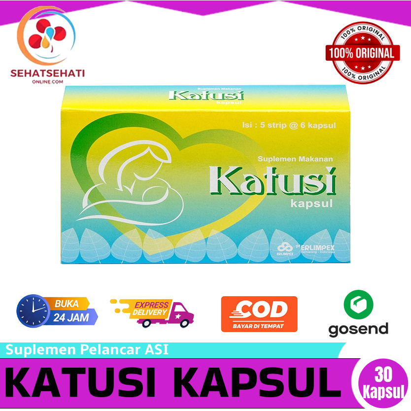 Katusi Pelancar Asi - 30 Tablet