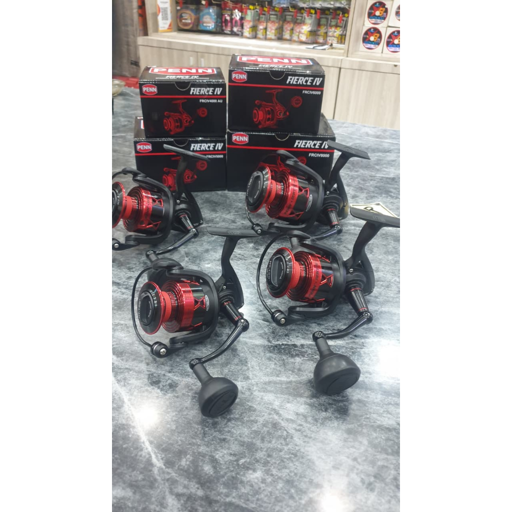 REEL SPINNING PENN FIERCE IV 4000, 5000, 6000, 8000