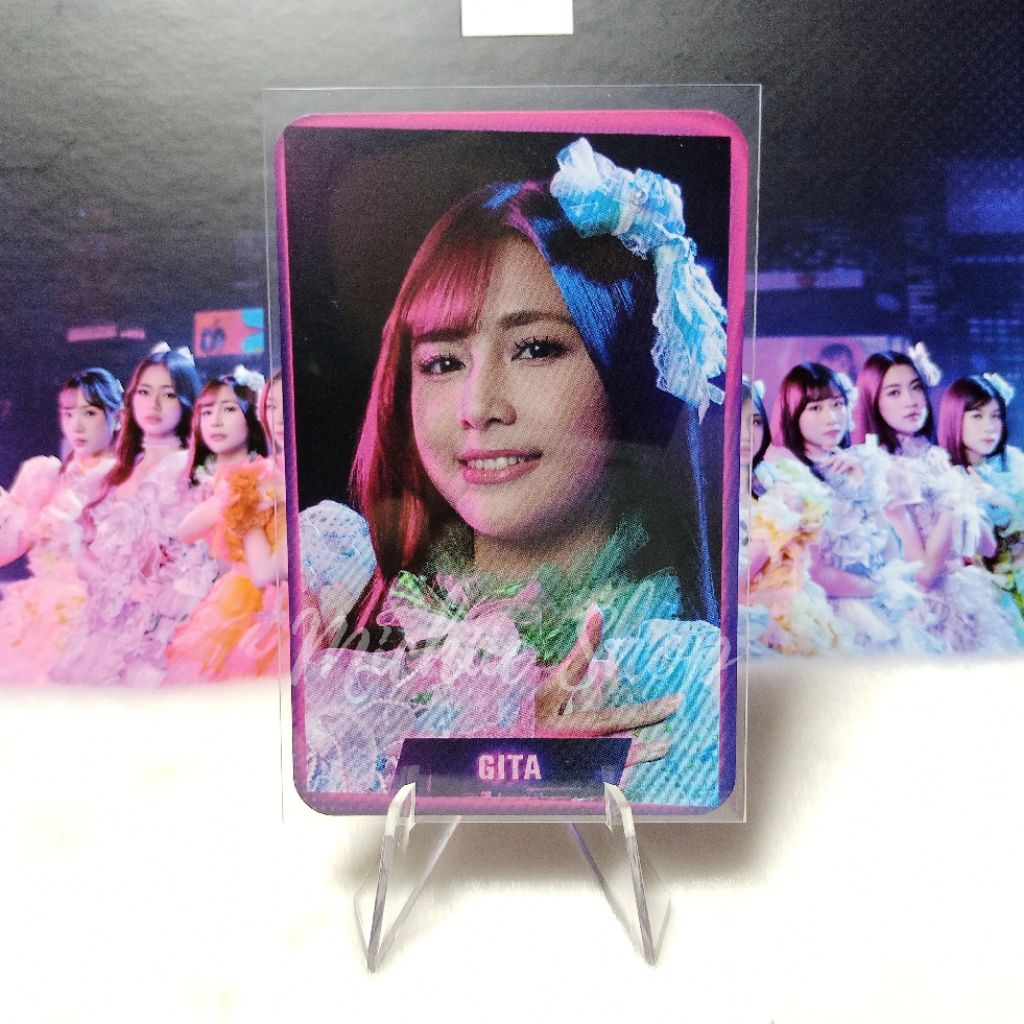 Photocard Gita JKT48 Andai Ku Bukan Idola Official | Photocard JKT48 Gita Andai Ku Bukan Idola