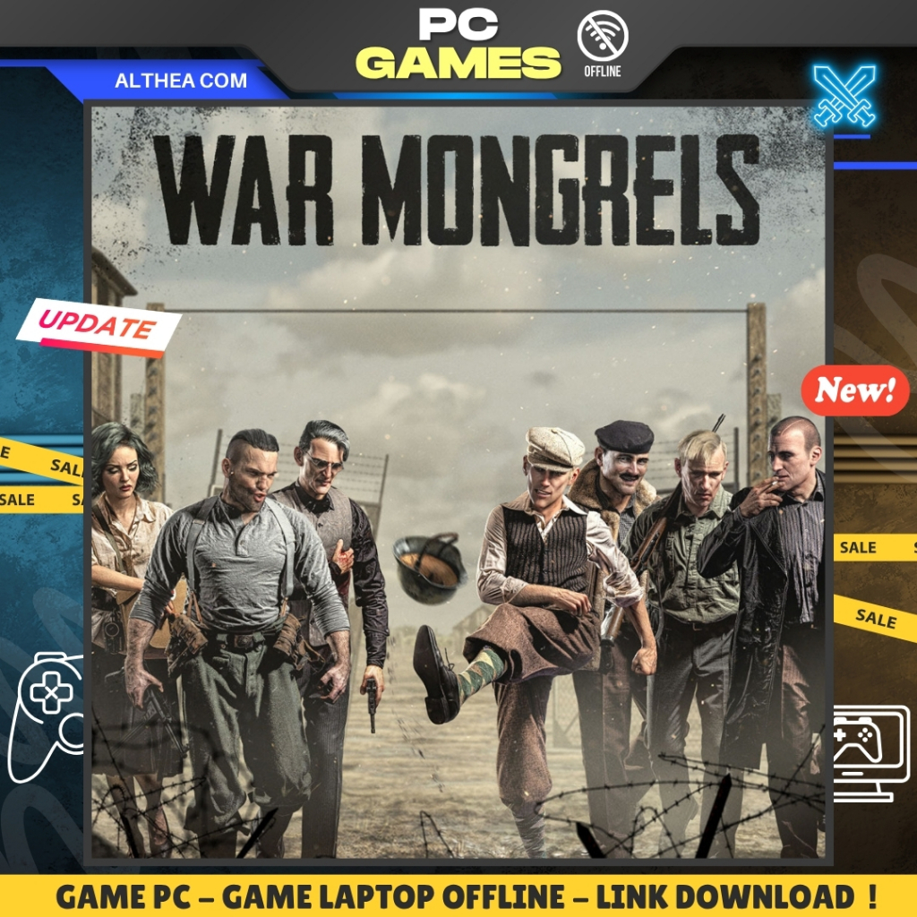 WAR MONGRELS - STRATEGY - TACTICAL - WAR - GAME PC / LAPTOP - OFFLINE