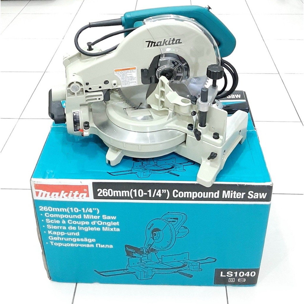 Mesin Potong Alumunium Miter Saw Makita LS1040 LS 1040 Mitter Saw Makita