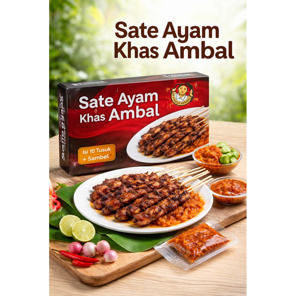 SATE AYAM AMBAL KHAS KEBUMEN  - DONT REPOST FOTO  REALPICT DARI TOKO KITA -  SATE AYAM HAJI KASMAN -