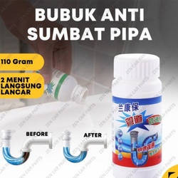Bubuk Anti Sumbat Melancarkan Saluran Air Pipa Tersumbat pelancar sumbatan pipa drainase anti mampet