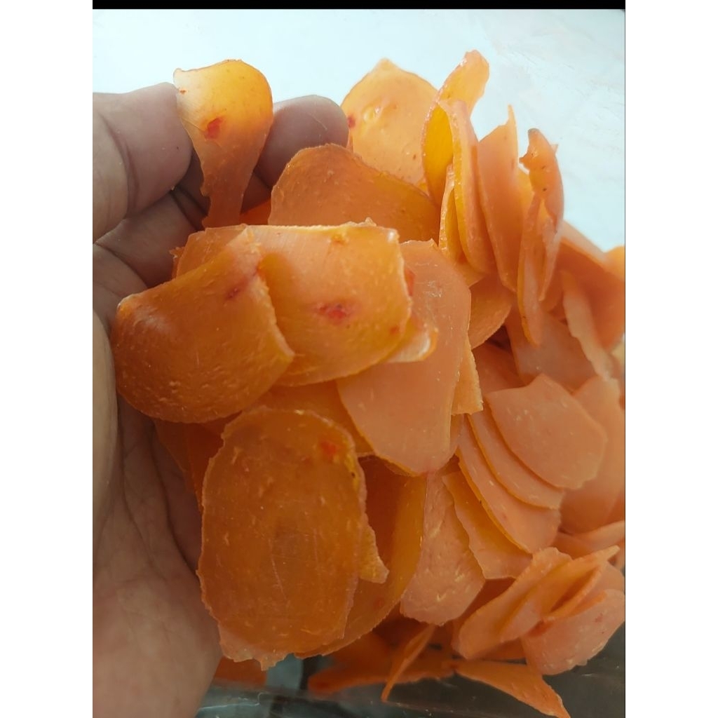 kualitas super kerupuk bawang udang merah cap dua udang / kerupuk udang sari