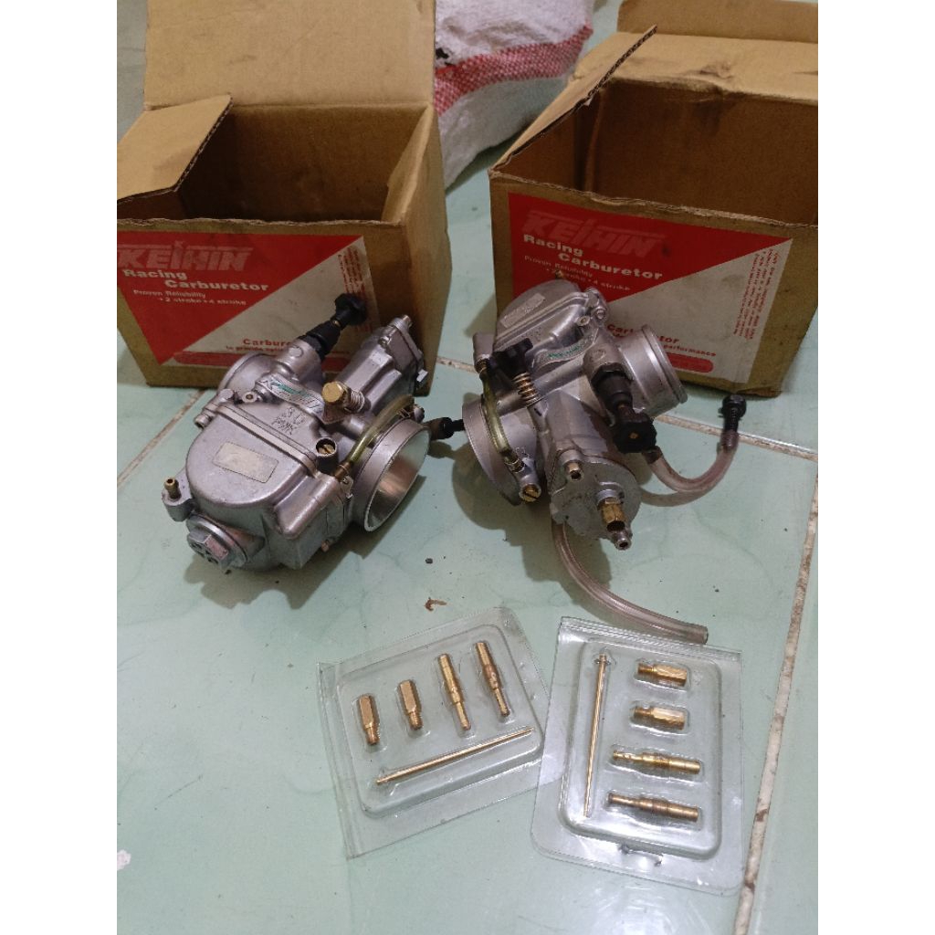 karbu pwk 30 normal lengkap dengan repair kit (2 pcs karbu)