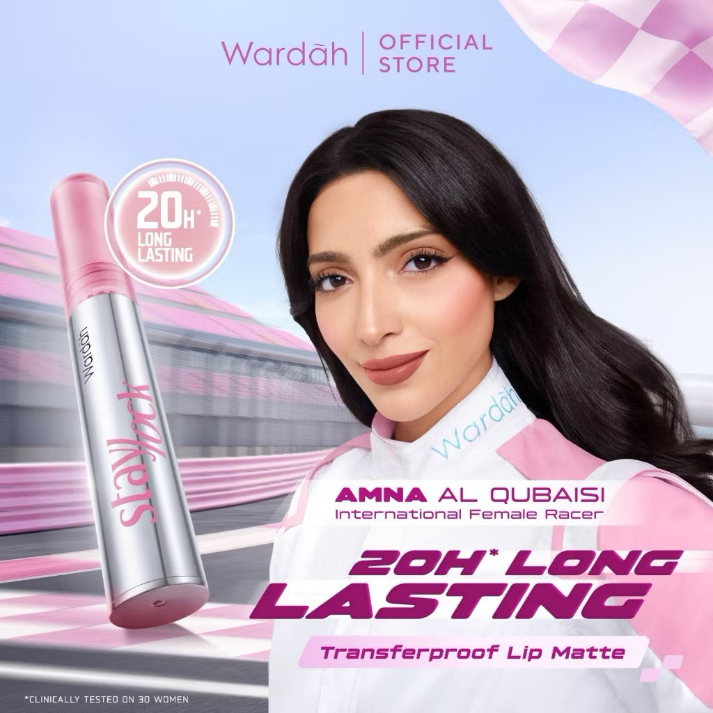 Wardah Staylock Lip Matte Transferproof / Wardah Staylock Lip Cream / Wardah Stay lock Lip matte / W