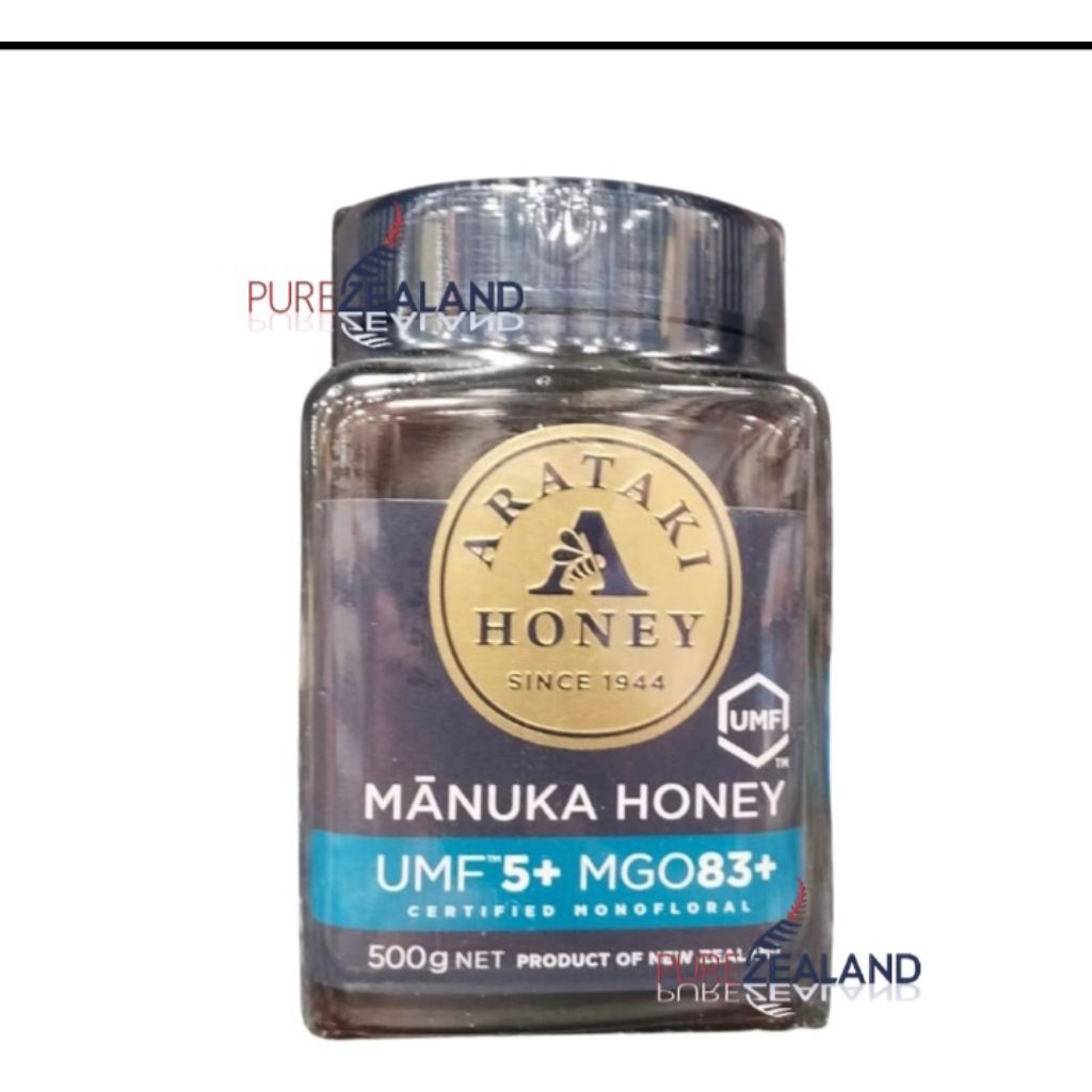 Arataki Honey Manuka UMF 5+ MGO 83+ 500gr