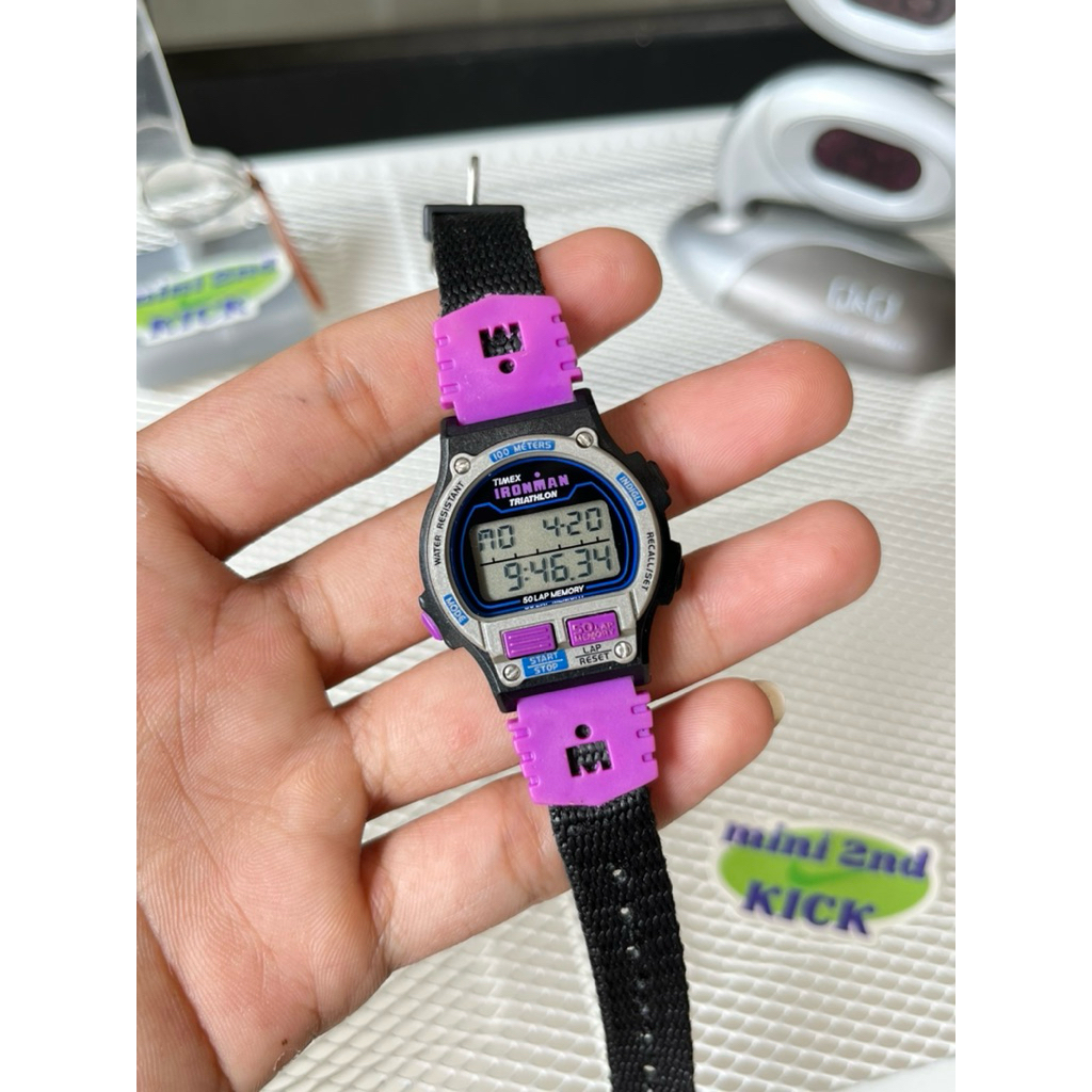Vintage TIMEX IRONMAN TRIATHLON Watch, jam Timex vintage
