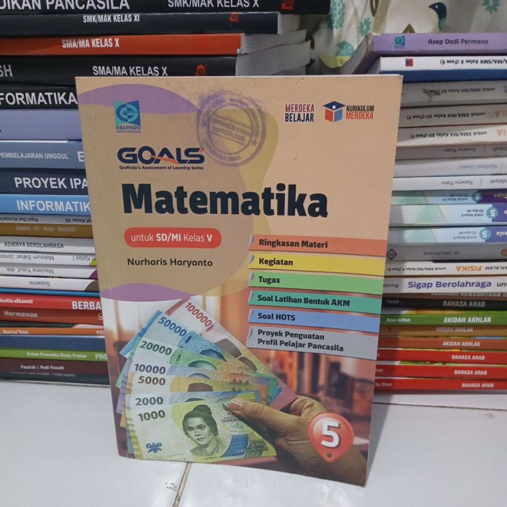 BUKU GOALS MATEMATIKA KELAS 5 SD GRAFINDO KURIKULUM MERDEKA