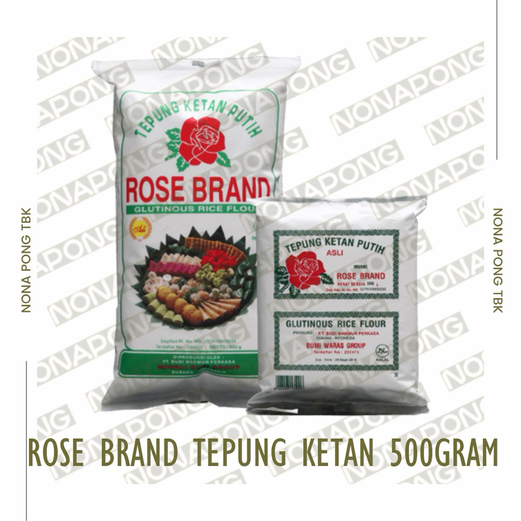 telung | tepung ketan | glutinous rice flour | tepung rose brand | tepung ketan putih | tepung ketan