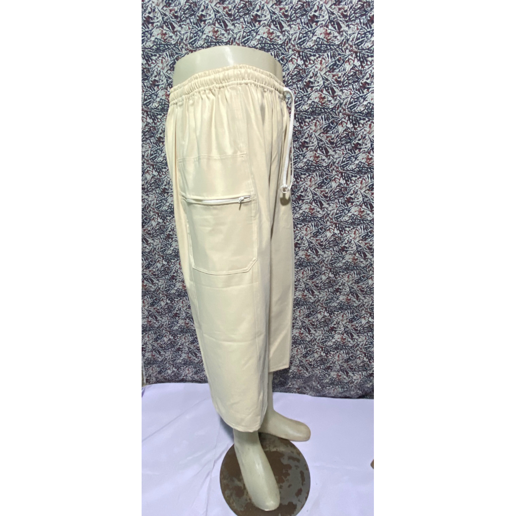 Celana Sirwal Pria Dewasa Panjang 7/8 Katun Adem Jumbo M-3XL