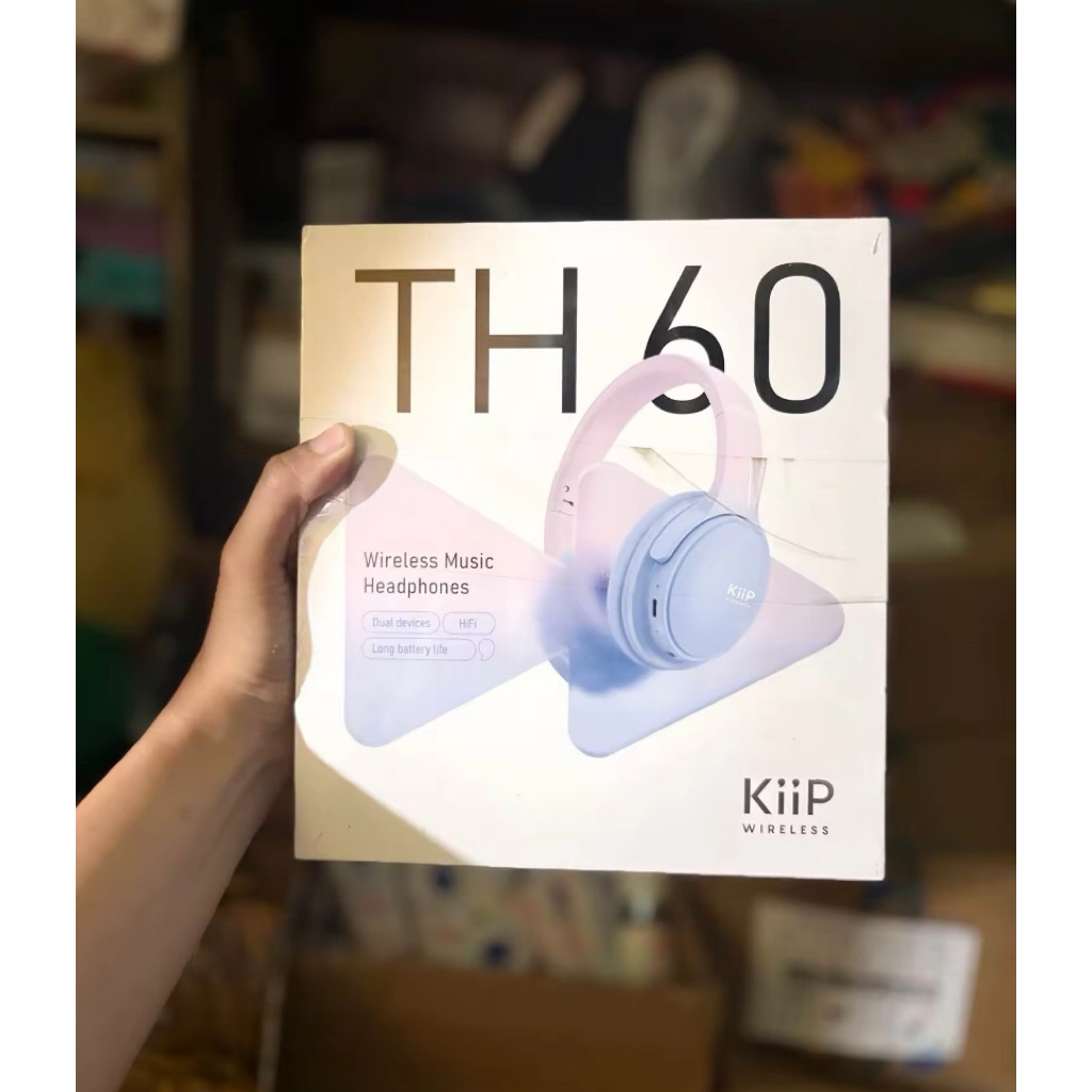 KIIP WIRELESS TH60 MUSIC HEADPHONE