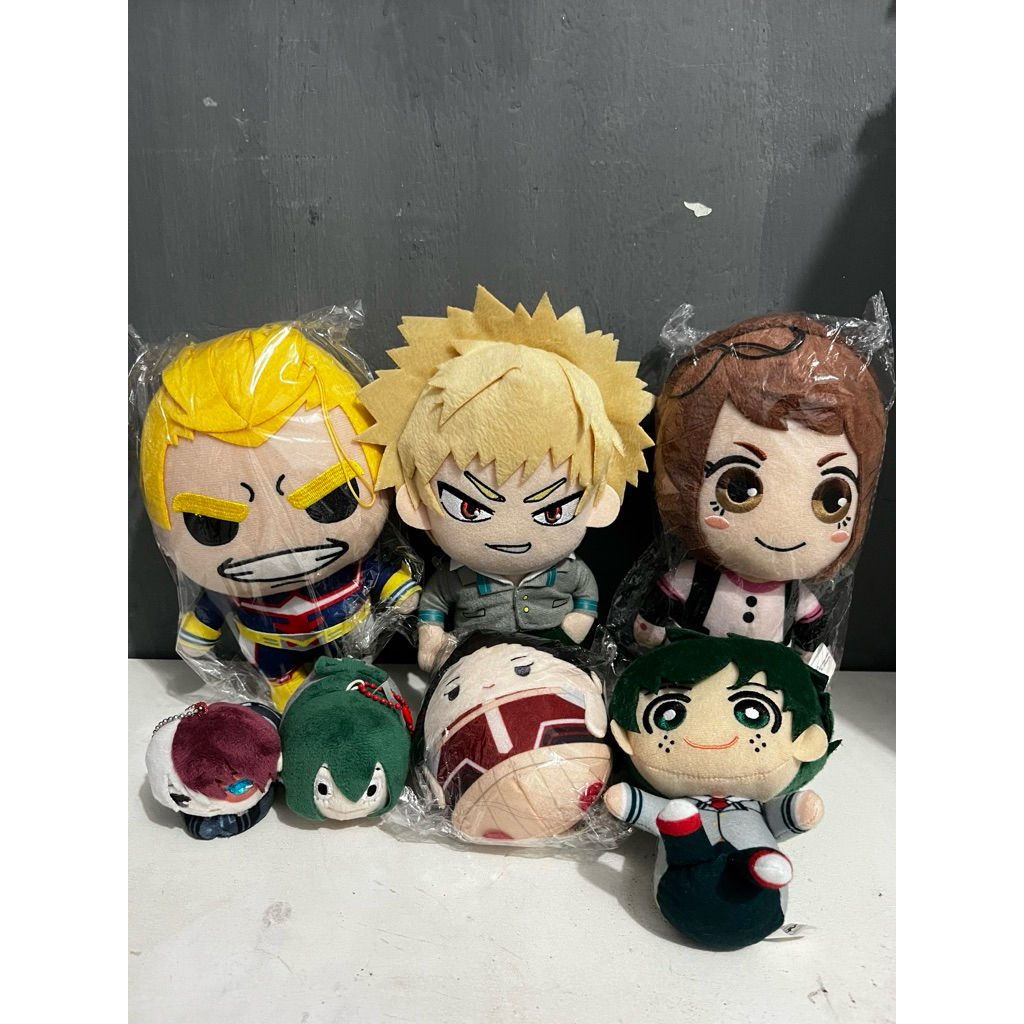 [BNHA] READY OFFICIAL Boneka Tomonui Anime My Hero Academia Dabi Deku Ochako Bakugo Kirishima Kamina