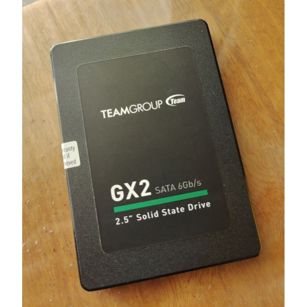 SSD SATA 512GB TEAM GROUP GX2 Seken Second Bekas