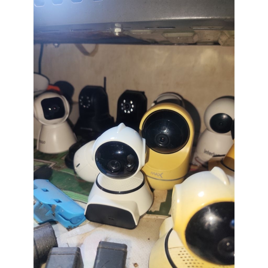 IP CAMERA CCTV BEKAS NORMAL APLIKASI V380/YOOSEE/ICSEE/DLL (Baca Deskripsi)
