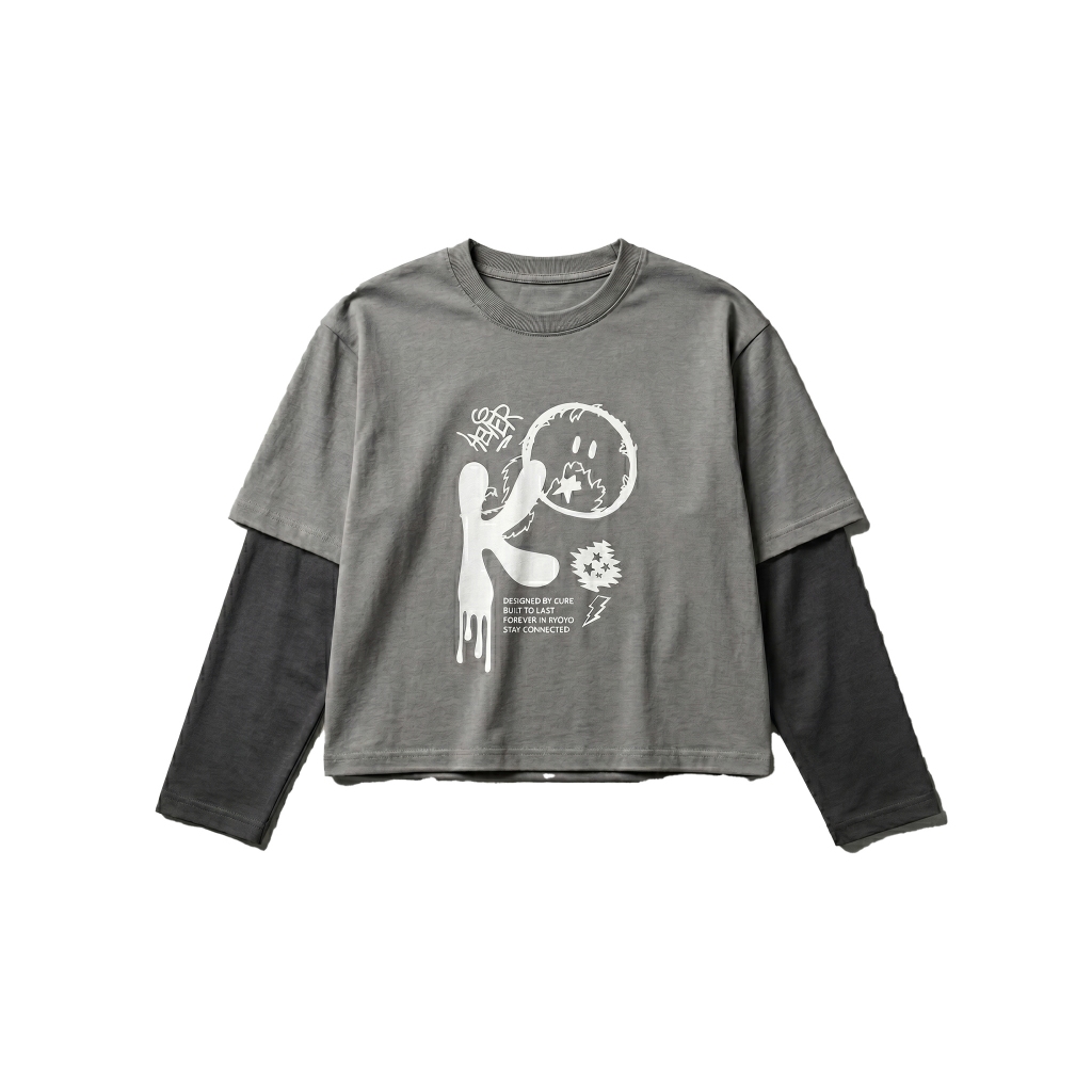 KHOTO LAB LongSleeve Boxy DoubleLayer KO