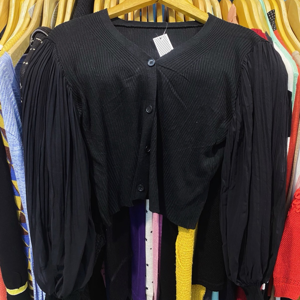 Cardigan mix katun amot