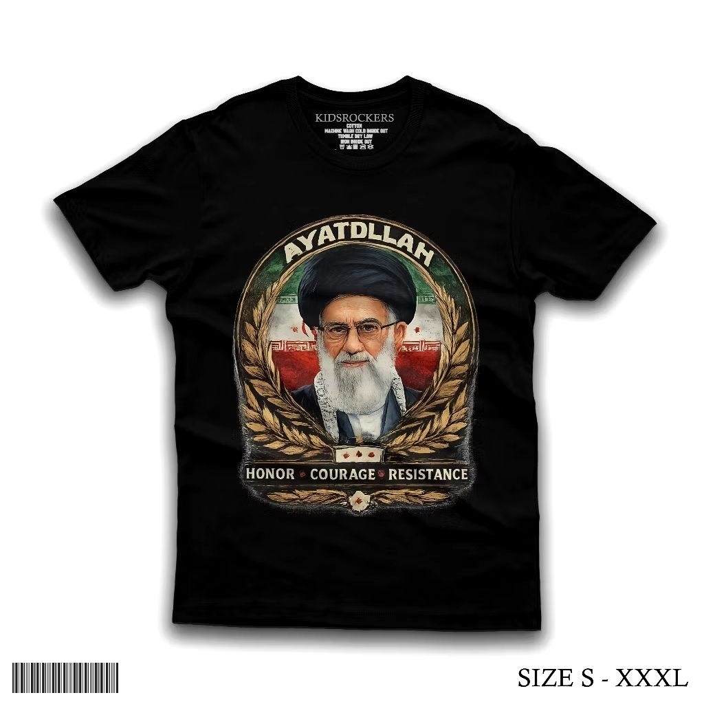 Kaos Tokoh Ayatollah Ali Khamenei