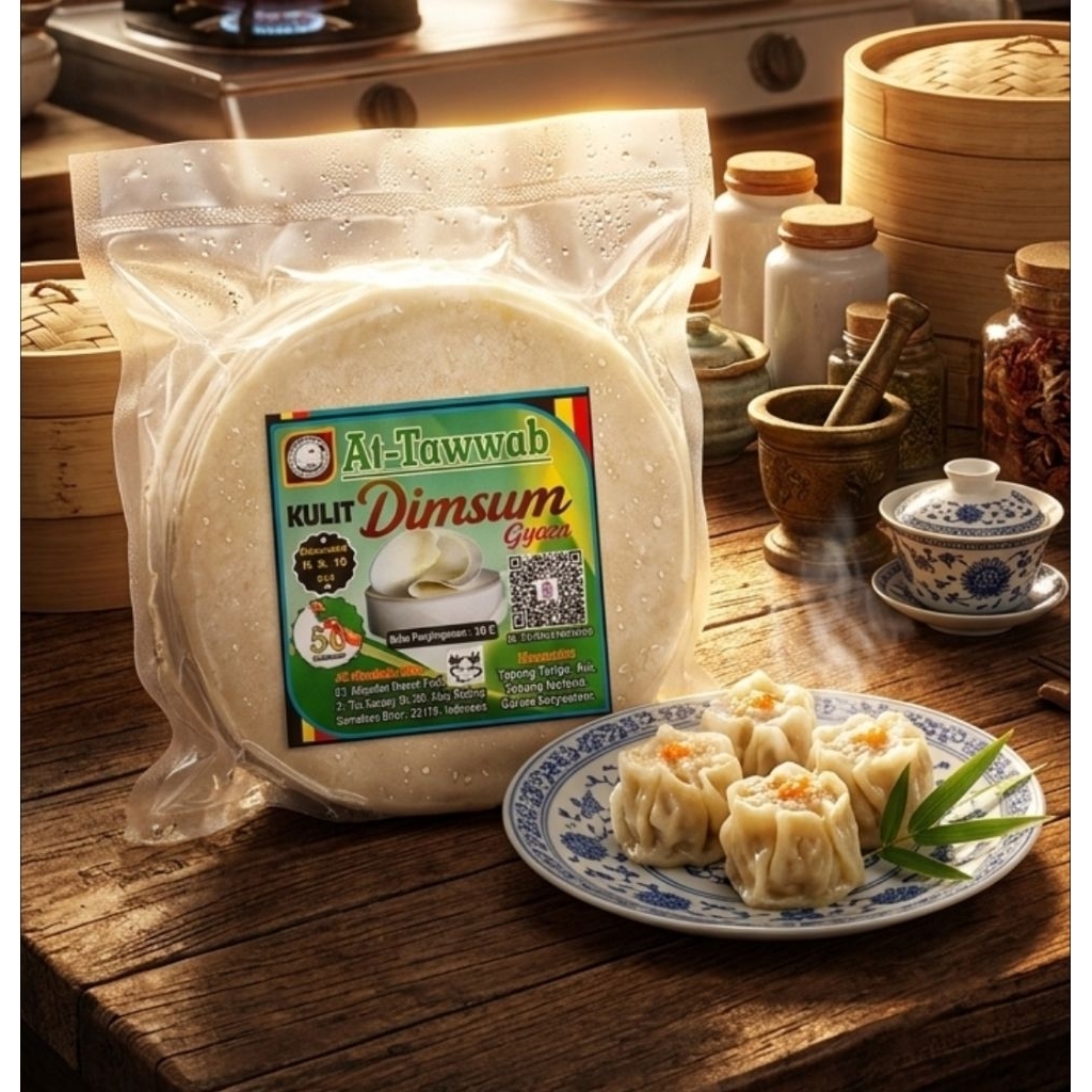 AT TAWAB KULIT DIMSUM ±10CM