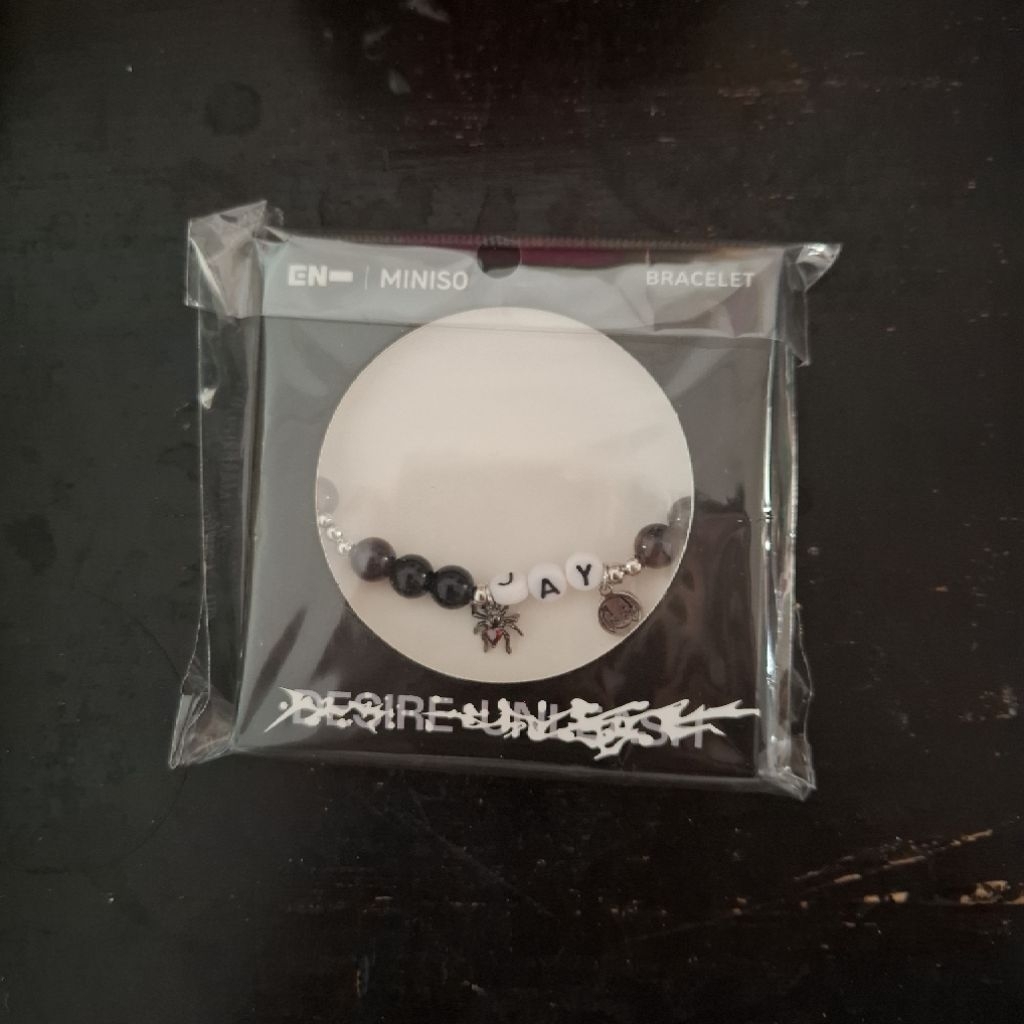 BRACELET GELANG MINISO JAY MINISO X ENHYPEN OFFICIAL SEALED