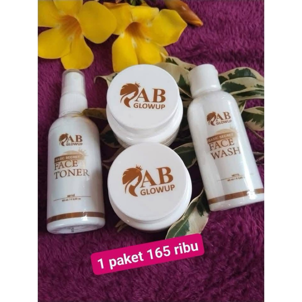 glow up by ab skincare sepaket