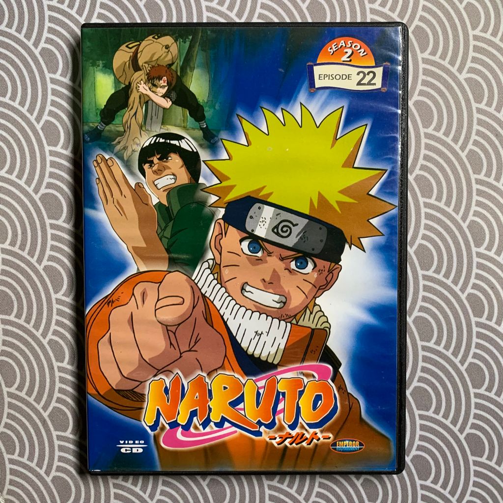 VCD Naruto Season 2 Episode 22 Original Dubbing Bahasa Indonesia | DVD VCD CD Kaset