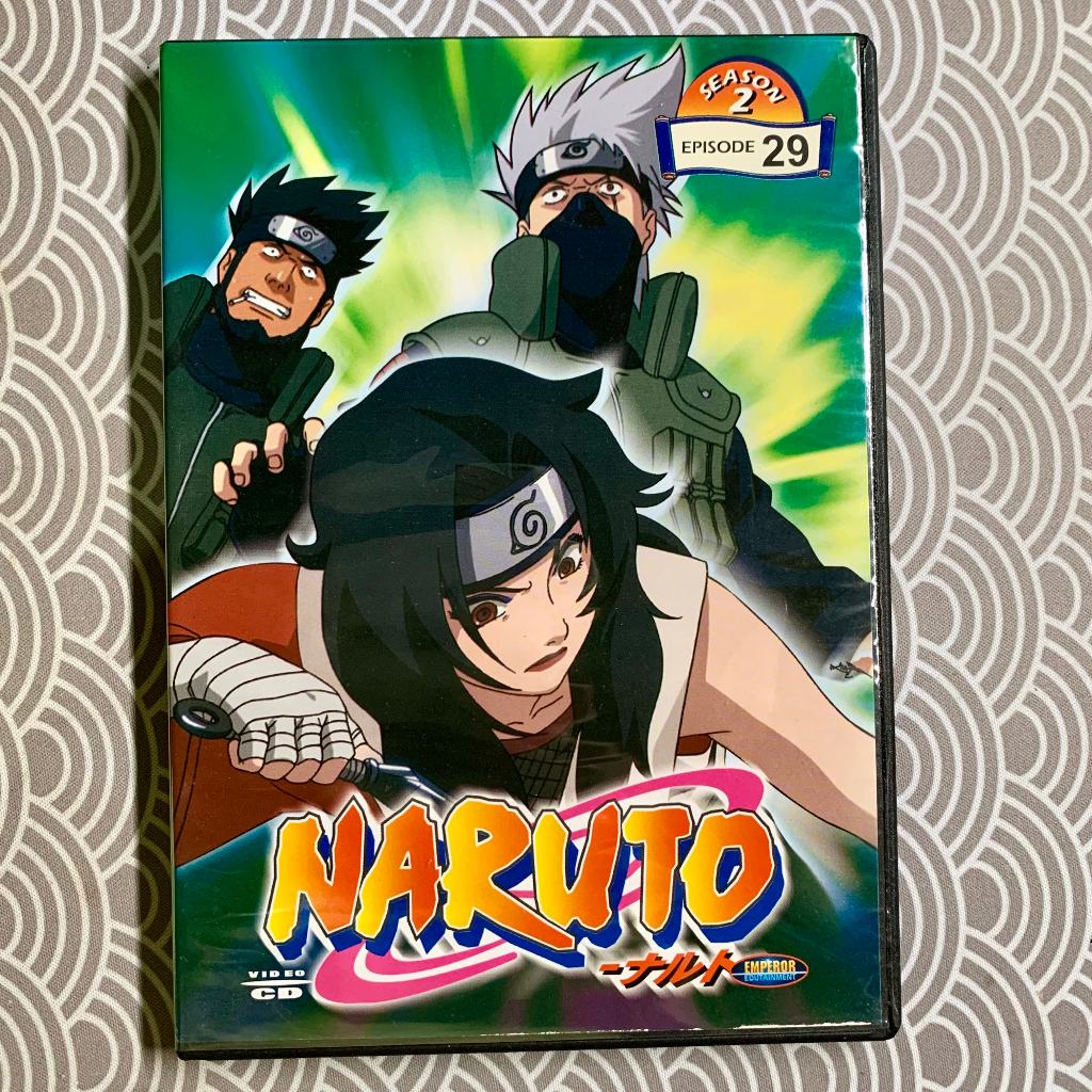 VCD Naruto Season 2 Episode 29 Original Dubbing Bahasa Indonesia | DVD VCD CD Kaset