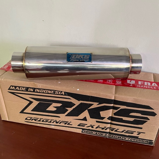 Resonator Knalpot Mobil Original Bksracing Pnp Mobil solar Innova Pajero Fortuner Hilux