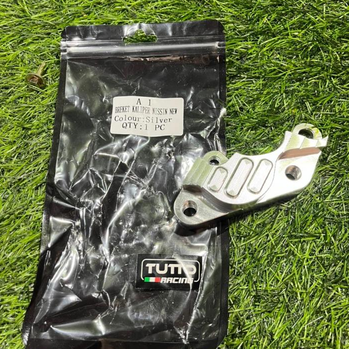 CALIPER/BREKET KALIPER NISSIN DISC 300 RX KING NEW/DUDUKAN KALIPER RX KING NEW DISC 300MM NISSIN 2P 
