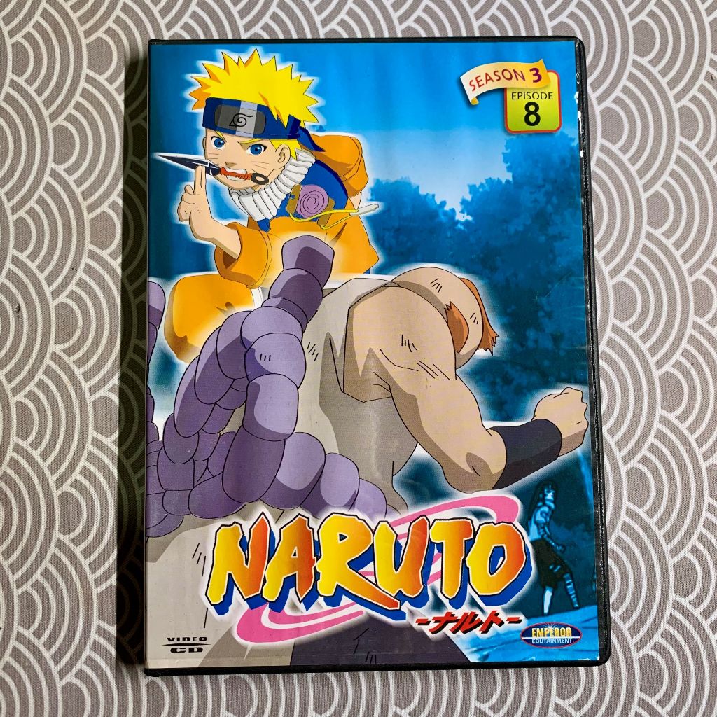 VCD Naruto Season 3 Episode 8 Original Dubbing Bahasa Indonesia | DVD VCD CD Kaset