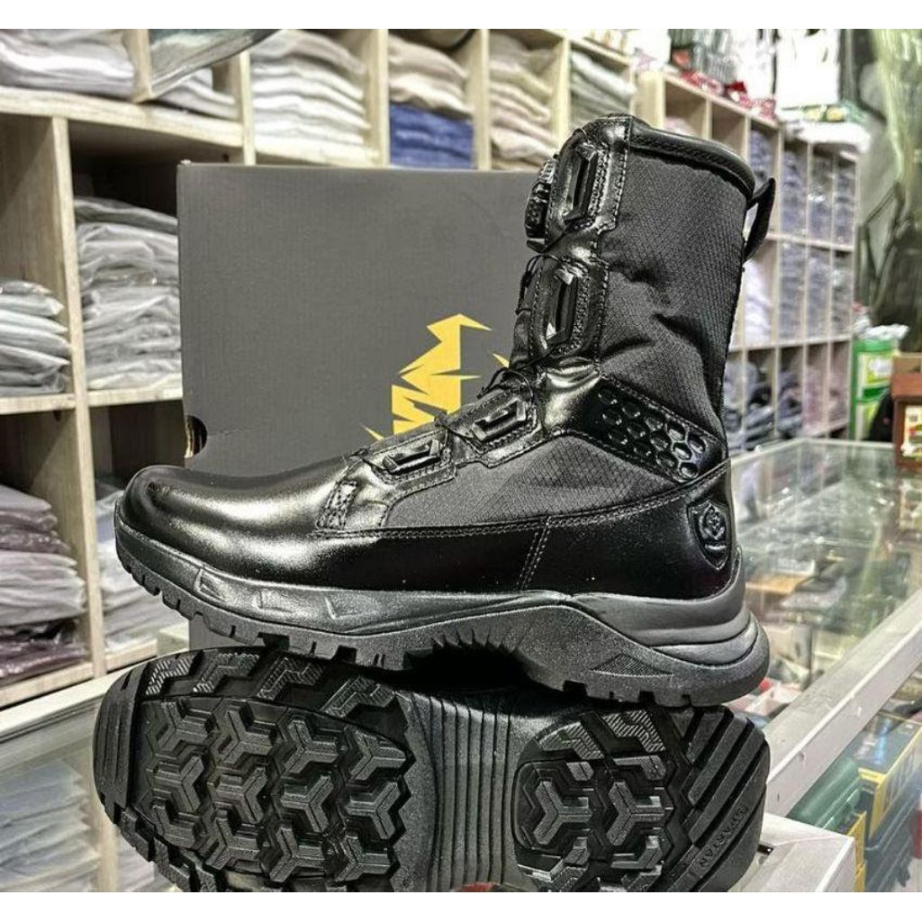 SEPATU PDL SPARTAN X-FORCE TALI PUTAR.