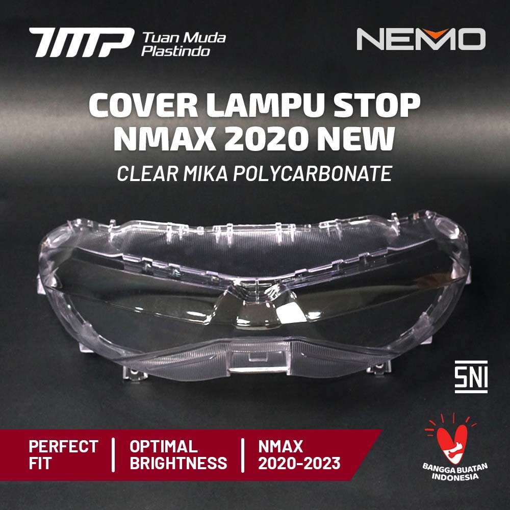 Mika lampu stop nmax new 2020 clear / bening mika lampu belakang nmax new bening