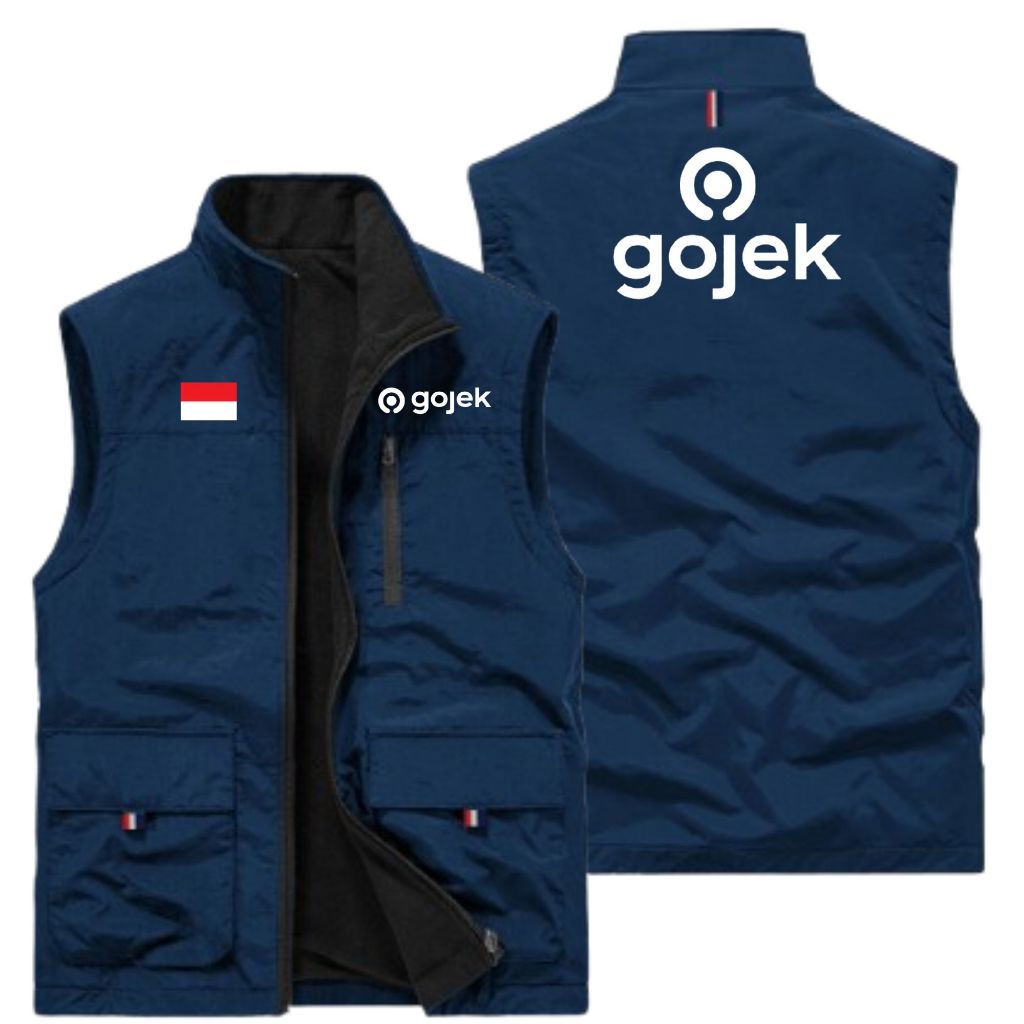Rompi GOJEK Rompi Motor Gojek Anti Angin, Rompi Gojek Terbaru